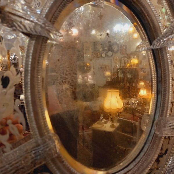 Miroir Vénitien, Verre de Murano