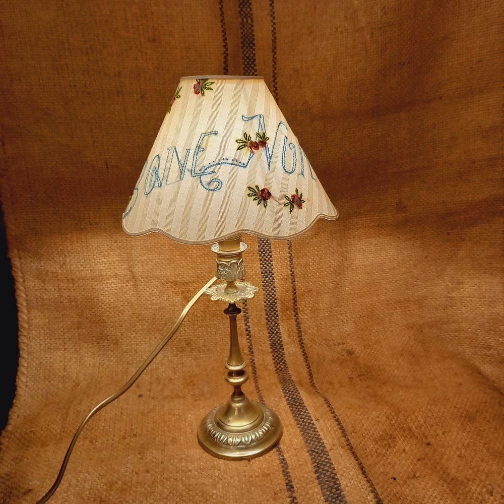 Petite Lampe de Chevet Vintage