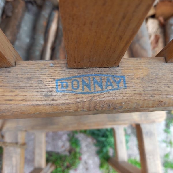Traineau-Luge en bois, Donnay