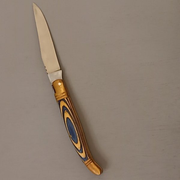 Couteau de poche Laguiole en bois Vintage