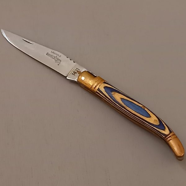 Couteau de poche Laguiole en bois Vintage