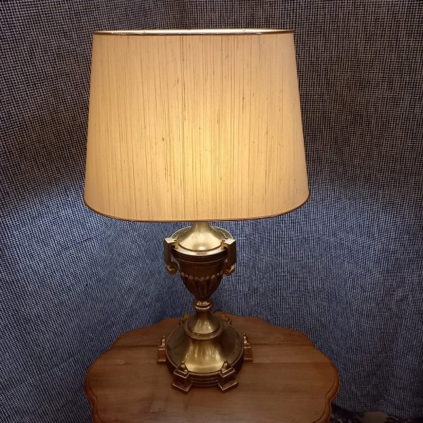 Grande Lampe, pied Bronze Forme Vase Médicis Napoléon III