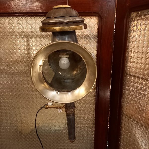 Lanterne de Fiacre XIX électrifiée