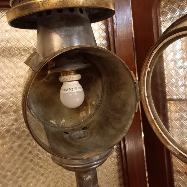 Lanterne de Fiacre XIX électrifiée