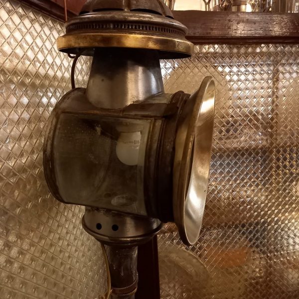 Lanterne de Fiacre XIX électrifiée