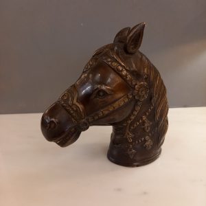 Tête de Cheval, Bronze, Sculpture Bronze