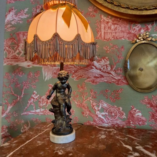 Lampe Chérubin Régule argenté