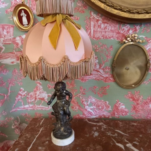 Lampe Chérubin Régule argenté