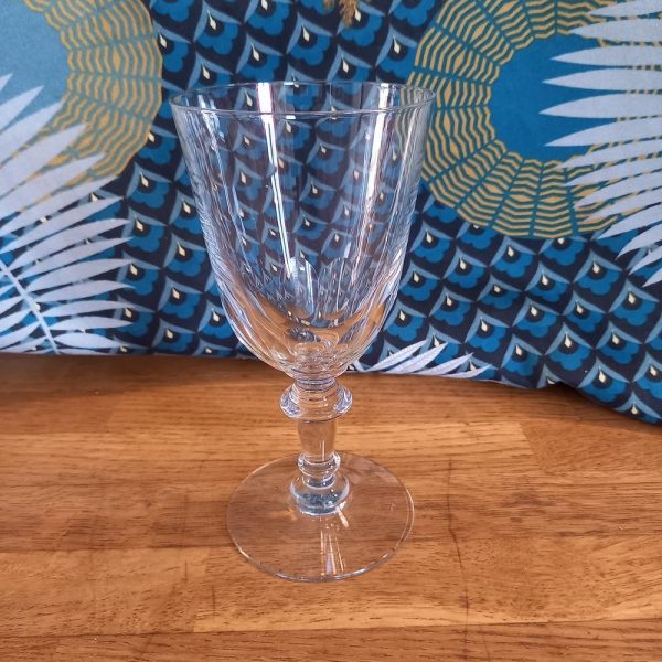 4 Verres anciens En verre soufflé époque XIXè