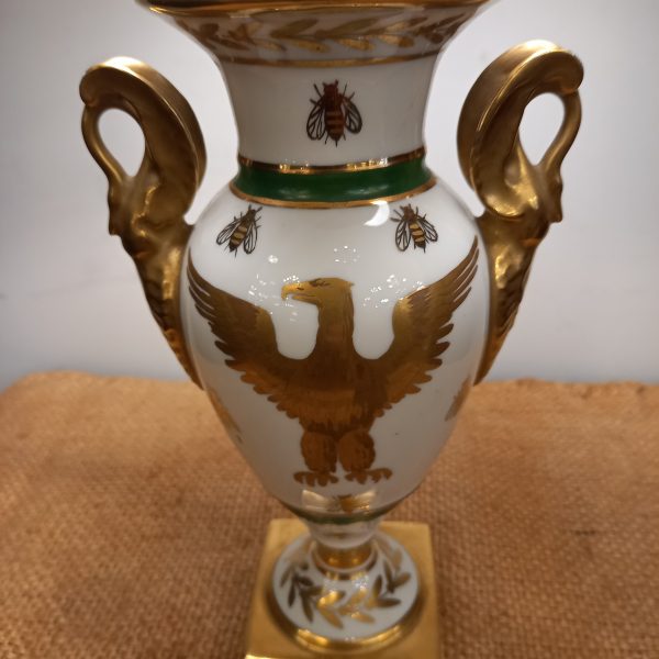Lampe Vase Empire  Style Classique Porcelaine