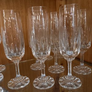 12 Flutes à Champagne Cristal Villeroy et Boch