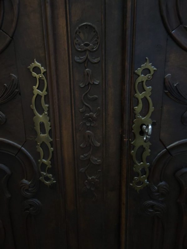 Portes d'Armoire Rennaise Noyer XIXè siècle