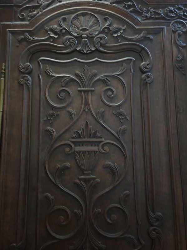 Portes d'Armoire Rennaise Noyer XIXè siècle