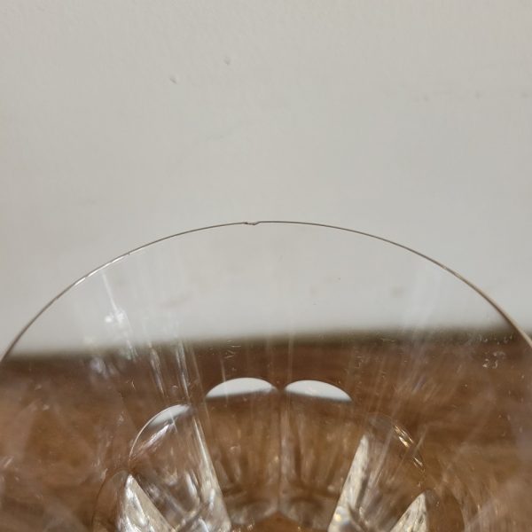 6 Verres à Apéritif Cristal de Saint-Louis époque 1900