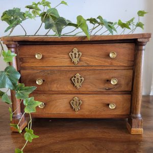 Commode de Maîtrise Style Empire Noyer, Fin XIXè