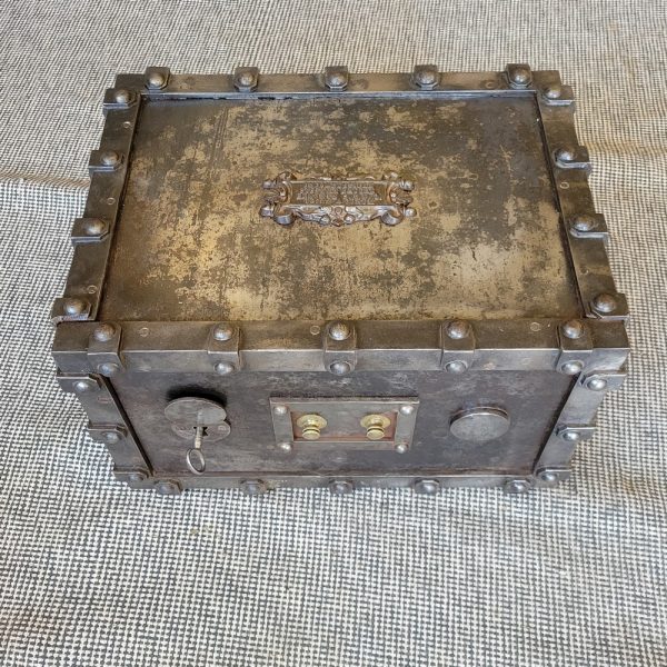 Coffre-Fort De Marine ou de Voyage Bauche, Acier Brossé Incombustible