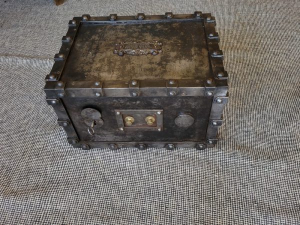 Coffre-Fort De Marine ou de Voyage Bauche, Acier Brossé Incombustible