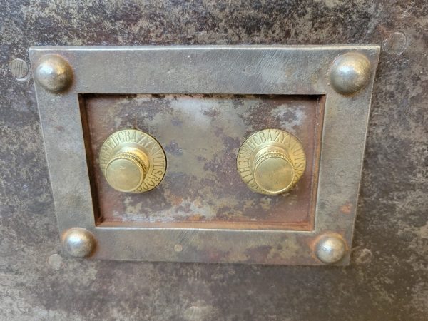 Coffre-Fort De Marine ou de Voyage Bauche, Acier Brossé Incombustible