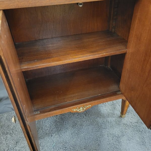 Meuble d'Appoint Style Louis XVI, Années 1930 Bois de Rose Marqueté