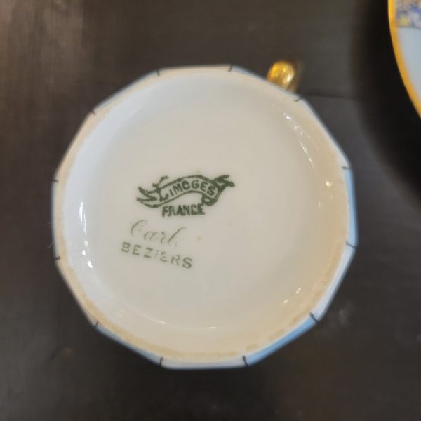 Service à Café Art-Déco Porcelaine de Limoges