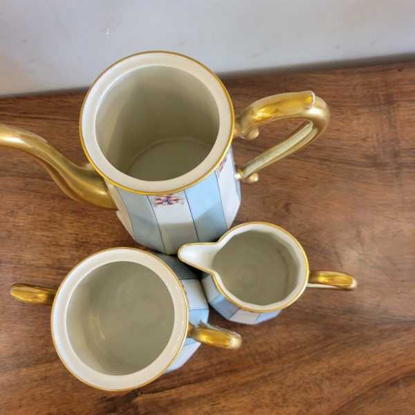 Service à Café Art-Déco Porcelaine de Limoges