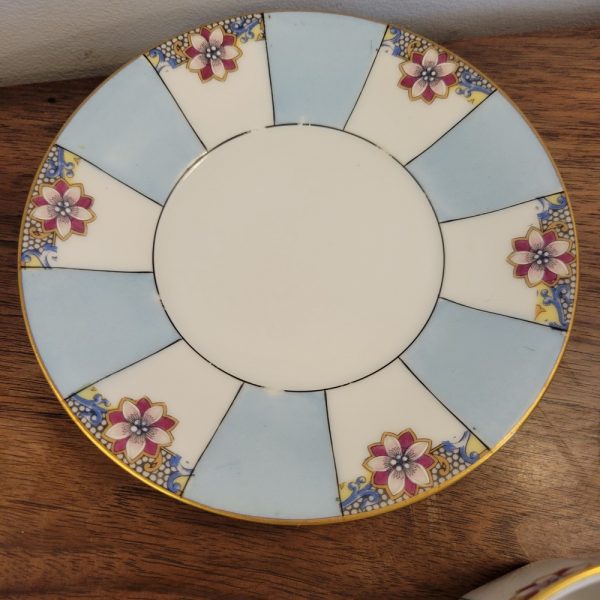 Service à Thé Art-Déco Porcelaine de Limoges