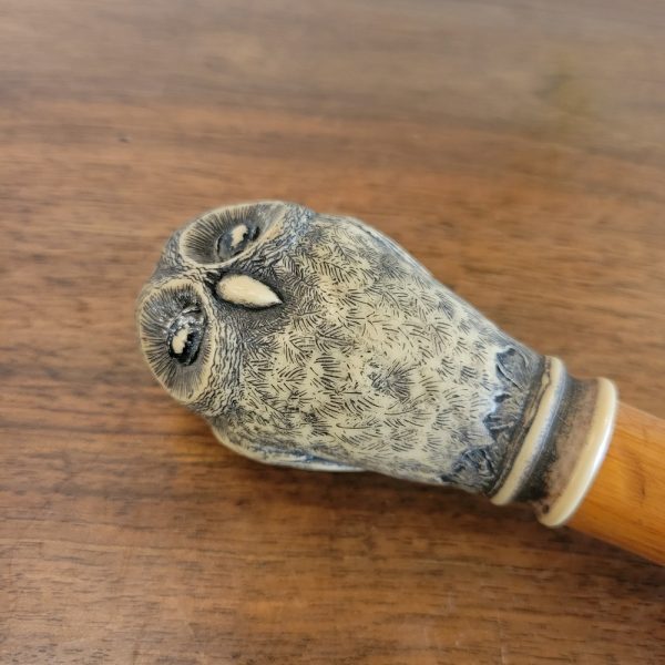 Canne de Marche pommeau Chouette