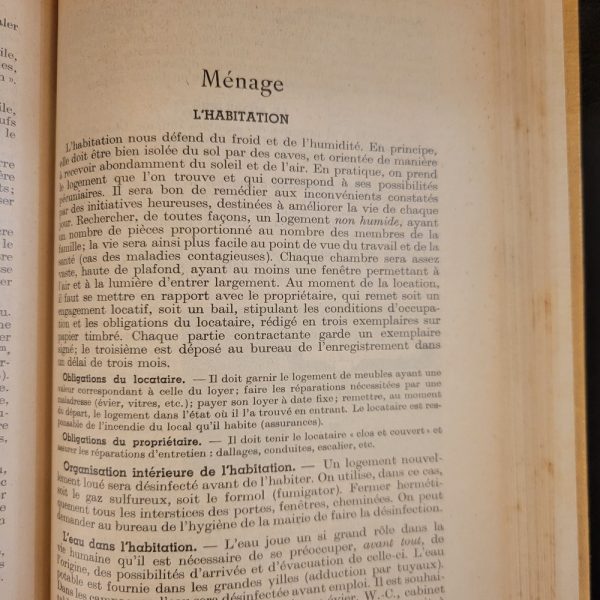 Memento Larousse Encyclopédie Edition de 1949