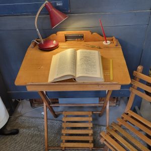 Bureau Pupitre et Chaise d'Ecolier Pliant