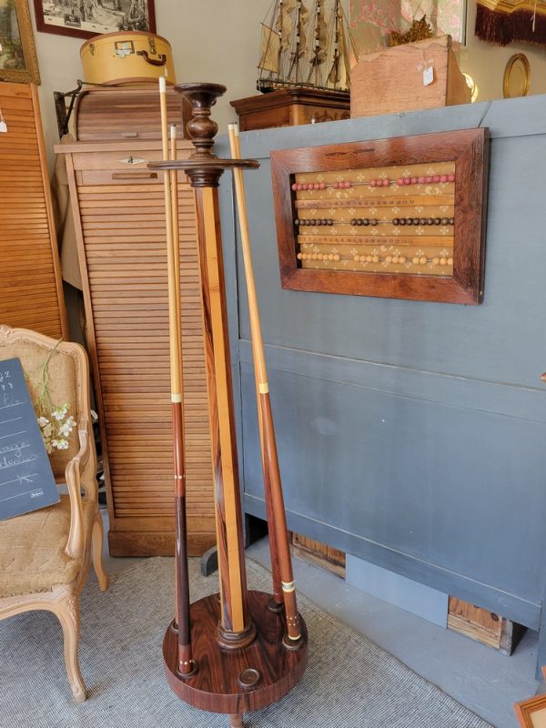 Porte-Queues de Billard palissandre et Sycomore