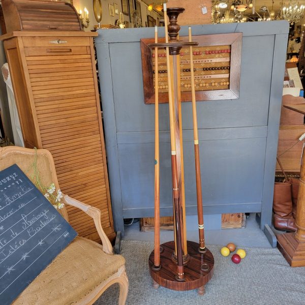 Porte-Queues de Billard palissandre et Sycomore
