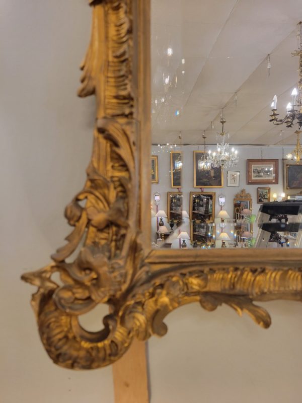 Miroir Louis XV, Rocaille