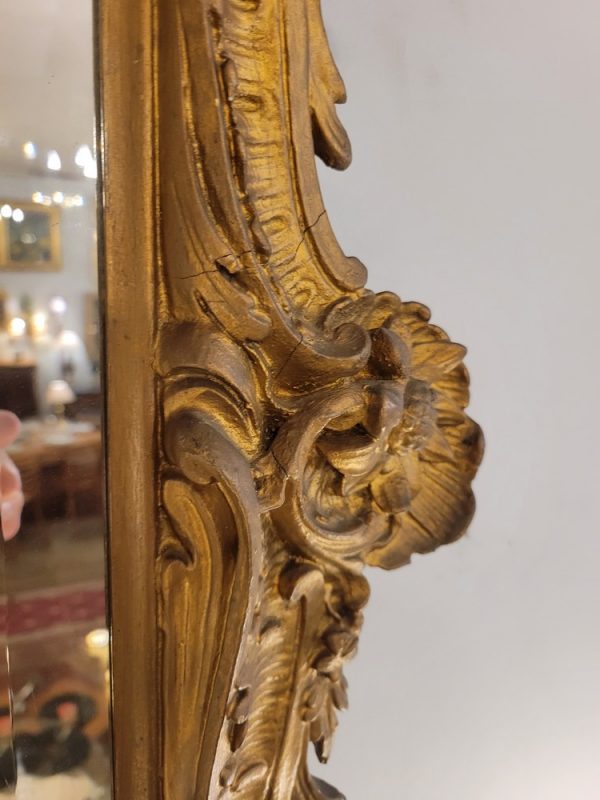 Miroir LMiroir Louis XV, Rocailleouis XV, Rocaille