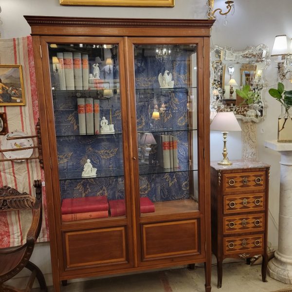 Bibliothèque Vitrée Directoire, époque XIXè