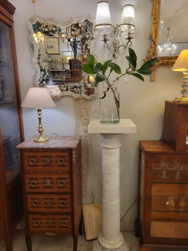 Chiffonnier Bois Marqueté Style Louis XVI