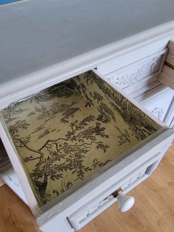 Buffet patiné Gris – Image 7