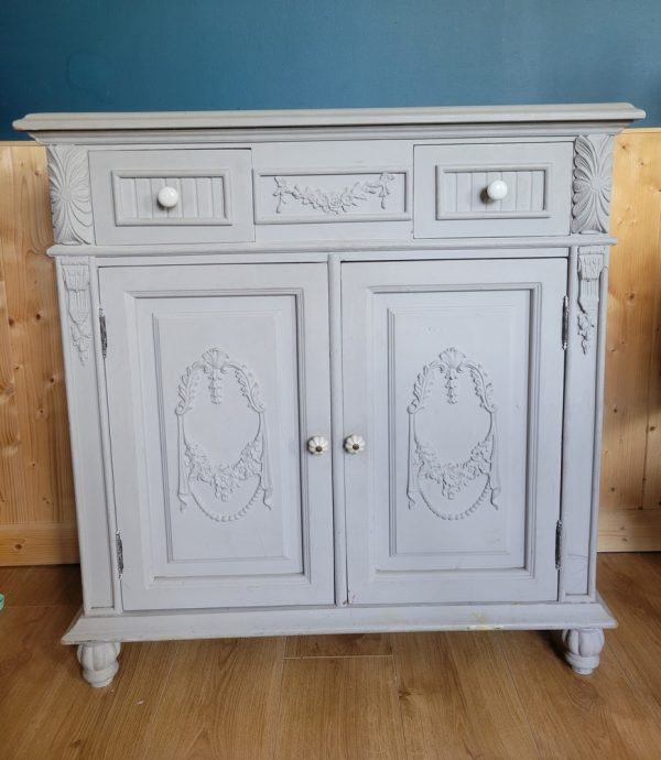 Buffet patiné Gris – Image 4