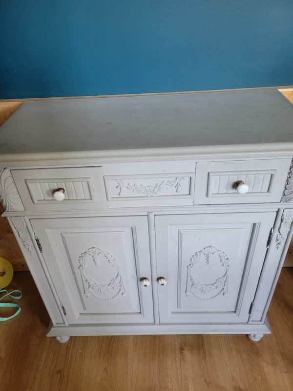 Buffet patiné Gris – Image 3