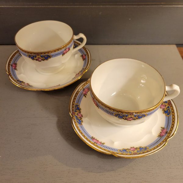 Tasses à Thé Porcelaine de Limoges