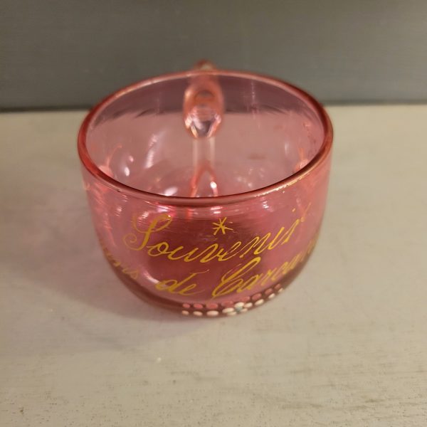 Verre Souvenir Carcanières les Bains