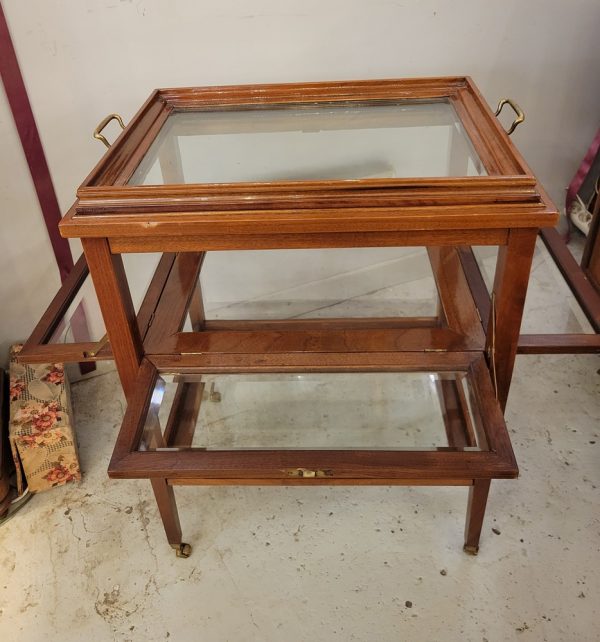Table à Thé ou Table de Pâtissier Roulante