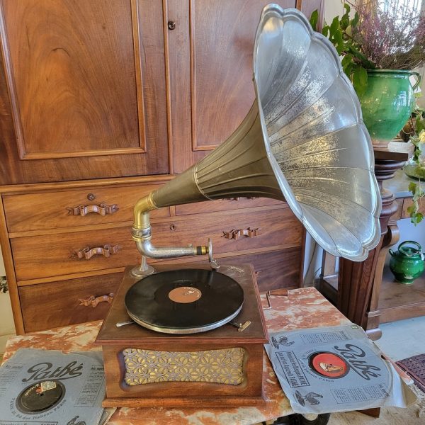 Phonographe à Pavillon   Pathé, Etat de Marche