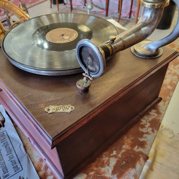 Phonographe à Pavillon   Pathé, Etat de Marche