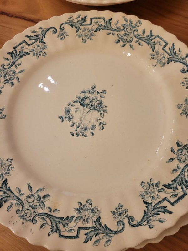 Service de Table, Modèle Louis XVI Terre de Fer Longchamp