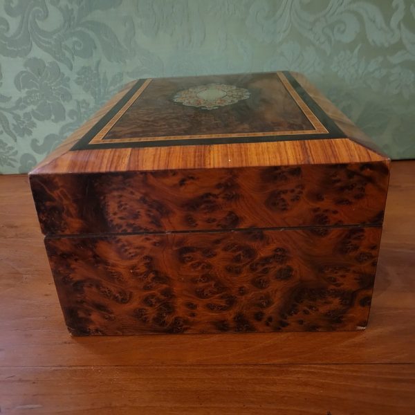 Coffret, Boîte à Bijoux Loupe de Thuya