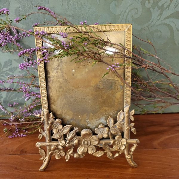 Cadre Photo Vintage, Décor de Fleurs