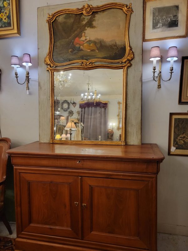 Buffet à Doucine Louis-Philippe, Merisier