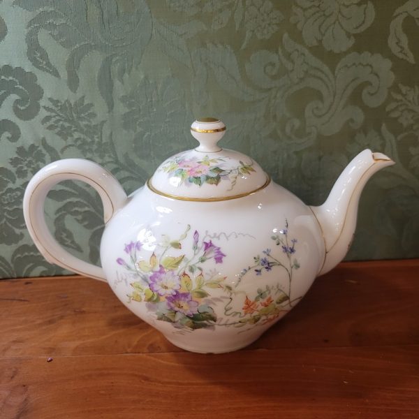 Service à Thé  Porcelaine Fine Epoque XIXè siècle