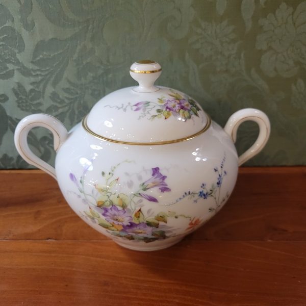 Service à Thé  Porcelaine Fine Epoque XIXè siècle