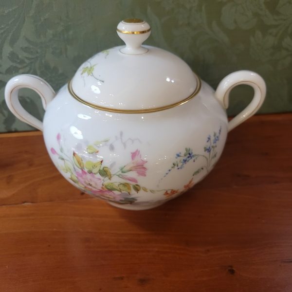 Service à Thé  Porcelaine Fine Epoque XIXè siècle